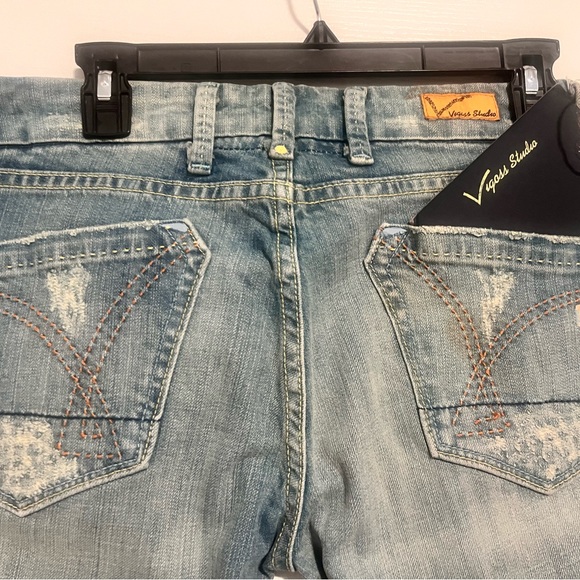 Vigoss Studio Carolina Boot Stretch Jeans. Light Vintage - Picture 4 of 8
